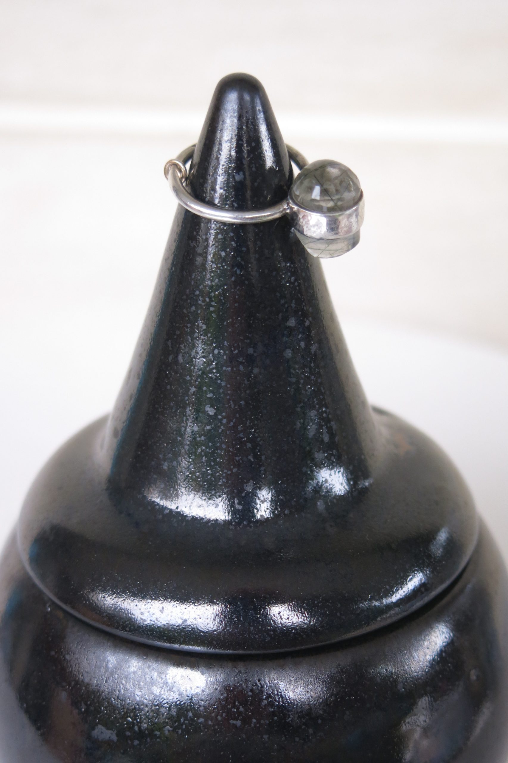 Boîte pic Noir-Brillant-Bague