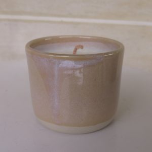 Mug Beige rosé - Bougie parfumée