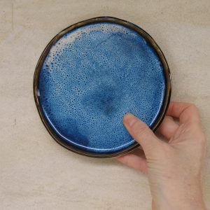 Petite assiette Bleue